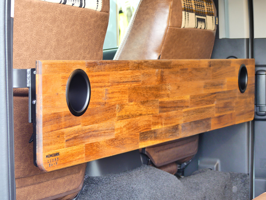 ハイエース MONOBOX ワンタッチリアテーブル