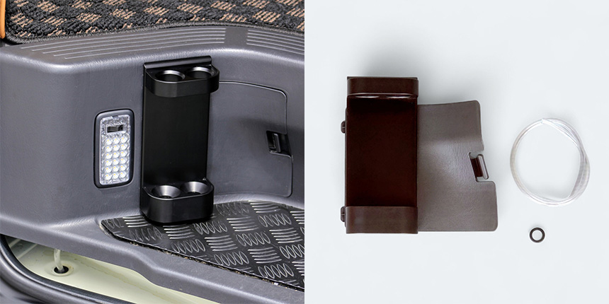 ハイエース専用 傘立て(排水機能付き)