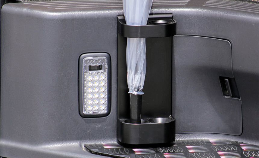 ハイエース専用 傘立て(排水機能付き)