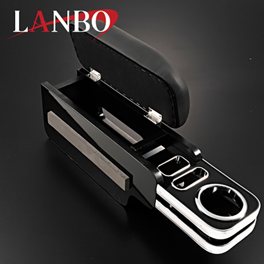 LANBO プレミアムアームレスト 開閉式収納スペース