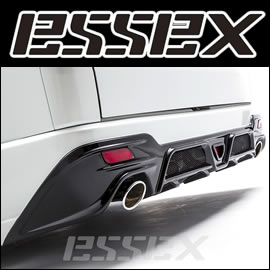 ハイエース 標準ボディー用 ESSEX クワトロリアバンパー