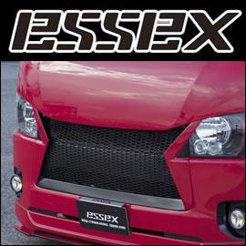 ハイエース 4型～5型 標準ボディー用 ESSEX クワトロ フロントグリル(FRP製)