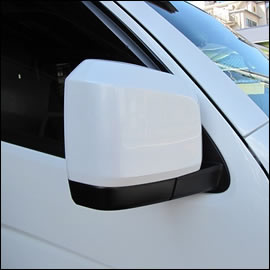 ハイエース 6型～用 塗装済み　ドアミラーカバー