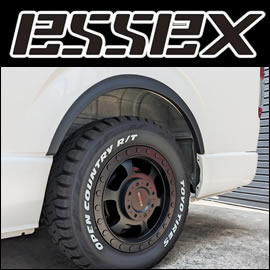 ハイエース ESSEX リーガルフェンダーVer2(車検対応)