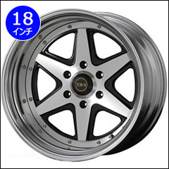 ハイエース ファブレス ヴァローネ XR-6 18インチ(2ピース)＆タイヤセット