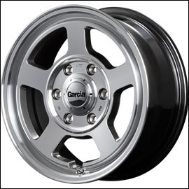 ハイエース ガルシア CHICAGO5 16インチホイール＆タイヤセット