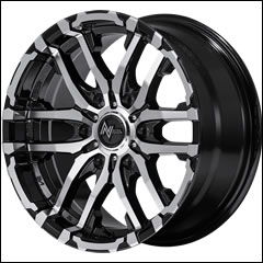 ナイトロパワー M26 CROSS FANG 17インチホイール＆タイヤセット