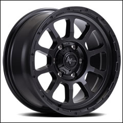 ハイエース ナイトロパワー M10 PERSHING BLACK EDITION 16インチホイール＆タイヤセット
