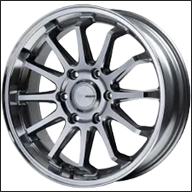 ハイエース KB RACING S-12 18インチホイール＆タイヤセット