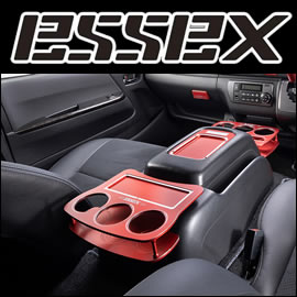 ハイエース ESSEX ビレット リアカップホルダー