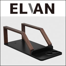 ハイエース 標準ボディー用 ELVAN ウォールナット マルチコンソール