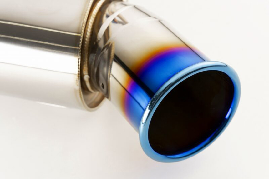 ハイエース 2.8Lディーゼル 標準ボディー用 5ZIGEN SPスペックストリート マフラー　チタンタイプ